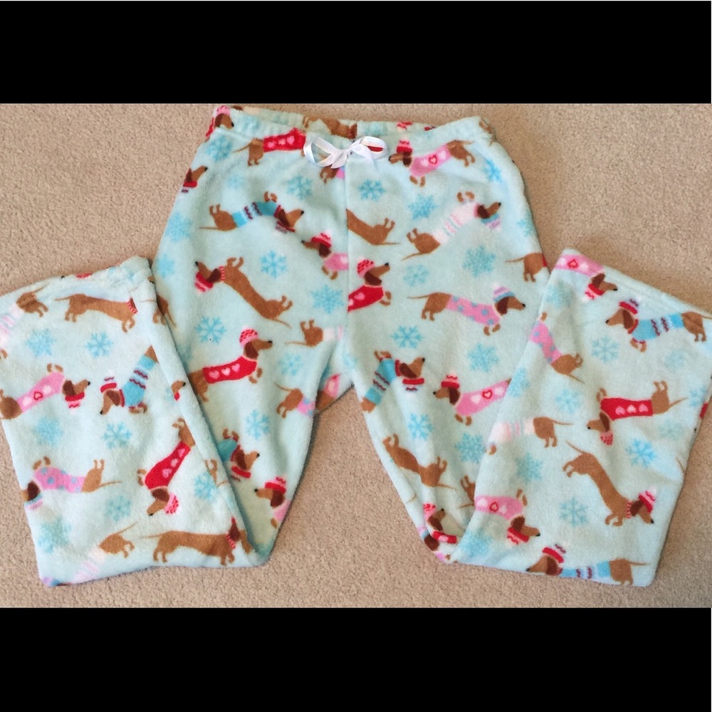 *Fuzzy* women’s pajama pants